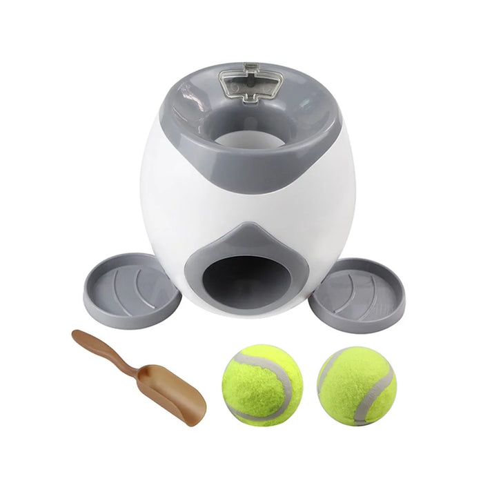 TG-CTOYO47 Dog Tennis Ball Launcher Snack Encouragement Machine Interactive Ball Launcher Dog Ball Thrower Pet Gift - 5