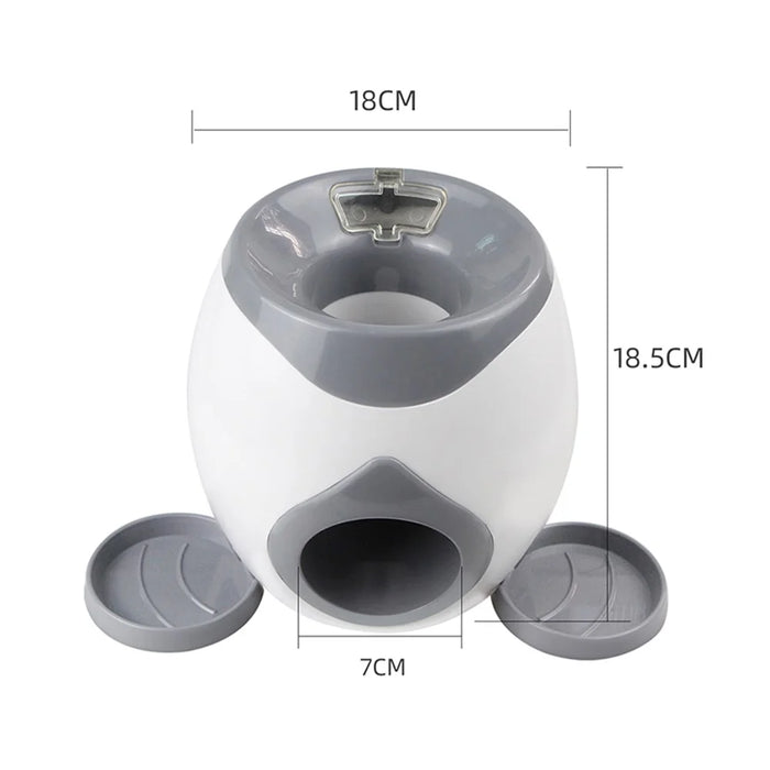 TG-CTOYO47 Dog Tennis Ball Launcher Snack Encouragement Machine Interactive Ball Launcher Dog Ball Thrower Pet Gift - 7