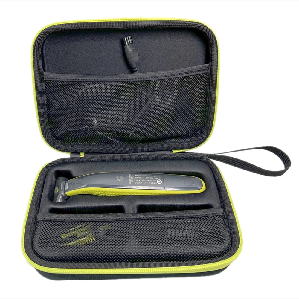 Storage Bag Case Shockproof EVA Hard Box for Philips Norelco OneBlade QP2520, QP2530, QP2620, QP2630, QP2572, QP2590 - 4