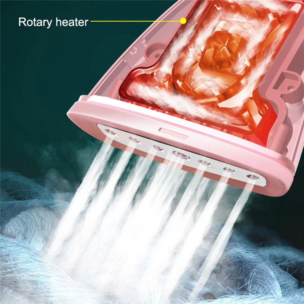 KONKA KZ-G418B Wet/Dry Dual-use Handheld Garment Steamer Iron Home Travel Clothes Fast Heating Steam Iron - US Plug - 4