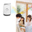 C20 Wireless Caregiver Pager Smart Call System with 1 SOS Call Button and 3 Receivers Nurse Calling Alert Patient Help Button EU Plug - Silver - 3