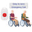 CTW07 EU Plug Wireless Alert Button Call Button for Elderly Emergency, Alert System for Seniors, 4 SOS Call Buttons and 1 Digital Screen Receiver - White - 4