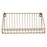 956 Living Room Bathroom Wall Storage Rack Iron Wall Mounted Shelf Holder, Size S - Gold - 4