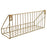956 Living Room Bathroom Wall Storage Rack Iron Wall Mounted Shelf Holder, Size S - Gold - 6