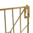956 Living Room Bathroom Wall Storage Rack Iron Wall Mounted Shelf Holder, Size S - Gold - 7