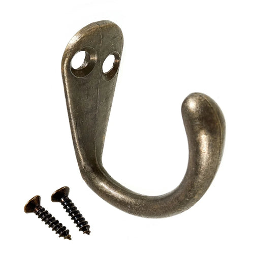 C32 Retro Zinc Alloy Hook Home Wardrobe Furniture Hanging Hook Clothes Bag Hanger - 1