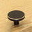 TA-00081 Large Round Coat Hook Brass Decorative Wall Mounted Hanger for Room Kitchen Bathroom - Gold/Black - 2