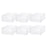 6Pcs Plastic Folding Storage Box Organizer Transparent Shoe Box Clear for Home Closet Shelf, for Man - 1