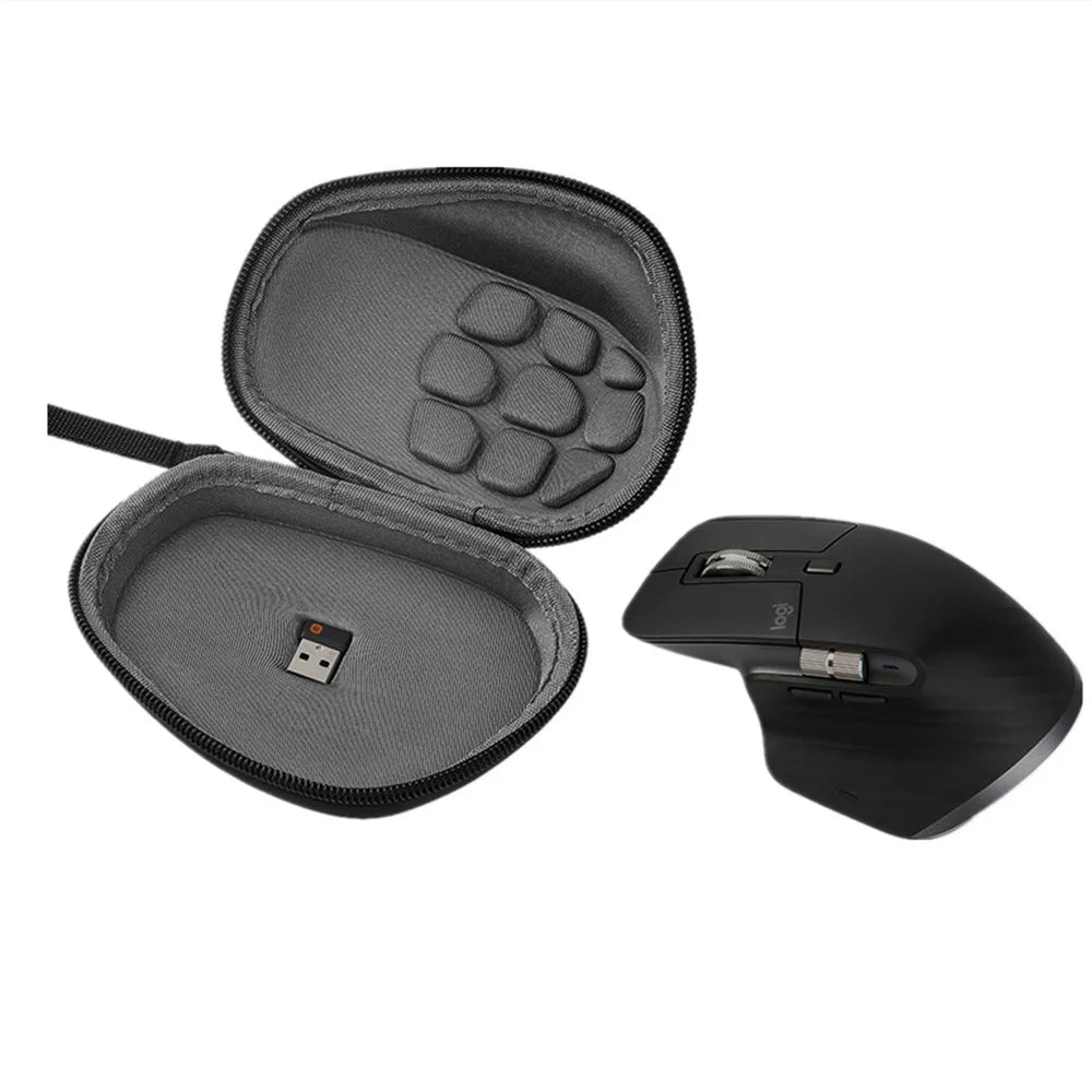 Travel Storage Case for Logitech MX Master 3 / 3S Gaming Mouse Shockproof Waterproof Carrying Bag - 4