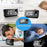 S282 Multifunctional Creative LED Screen Alarm Clock Electronic Digital Time Temperature Calendar Projection Alarm Clock (Standard Version) - Black - 3