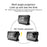 S282 Multifunctional Creative LED Screen Alarm Clock Electronic Digital Time Temperature Calendar Projection Alarm Clock (Standard Version) - Black - 6