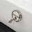 sp01130 Jewelry Storage Case with Mirror and Removable Tray, PU Leather Jewelry Display Box Organizer for Necklaces Earrings Rings Bracelets - White - 5