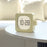 MUID H-CL-04 Smart Square Alarm Clock Bedside LED Wake-Up Night Light Desktop Digital Table Snooze Clock Home Decor - Yellow - 4