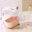Rotary Storage Tray Rack Transparent Multi-Layers Earring Bracelet Jewelry Organizer Container - Ball / Four Layers / Pink - 3