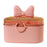 Home PP+ABS Medicine Storage Box Dual-Layer Pill Organization Case Vitamins Medications Organizer - Pink - 1