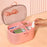 Home PP+ABS Medicine Storage Box Dual-Layer Pill Organization Case Vitamins Medications Organizer - Pink - 3