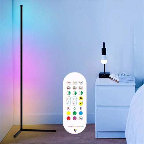 GW-545464 Floor Standing Lighting Lamp Wall Corner Colorful Ambient Light for Home Decor - 1