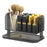 PET Lipstick Storage Box Multi-grid Dressing Table Makeup Brush Lip Glaze Transparent Organizer - Transparent Grey - 1