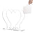 YX012 Clear Acrylic Napkin Holder Rack Tables Napkin Dispenser Storage Container Holder Stand Tissue Box - 1