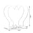 YX012 Clear Acrylic Napkin Holder Rack Tables Napkin Dispenser Storage Container Holder Stand Tissue Box - 5