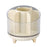 Makeup Organizer Rotating Brush Holder Clear Cosmetic Organizer Storage Display Box - Champagne - 1