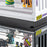 Size L, 34*23*31.2cm Model Toy Showcase Anime Figure Doll Storage Box PET+PS Transparent Display Box - Transparent - 4