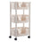 2073 3 Layer Plastic Storage Trolley Kitchen Cart Vegetable Fruit Organizer Rolling Shelf, Medium Size (BPA Free, No FDA Certificate) - 1