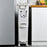 7030 32L Long Tube Kitchen Double Layer Mobile Pulley Garbage Basket Dry Wet Separation Trash Can - 6
