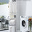 889 Garment Rack Clothing PP Storage Basket Moving Cart Clothes Organizer for Home Bedroom Laundry - 2