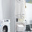 889 Garment Rack Clothing PP Storage Basket Moving Cart Clothes Organizer for Home Bedroom Laundry - 7