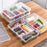 Food Storage Box Kitchen Refrigerator Transparent PP Sealed Organizer Container with Lid (BPA Free, No FDA Certificate) - Transparent - 3