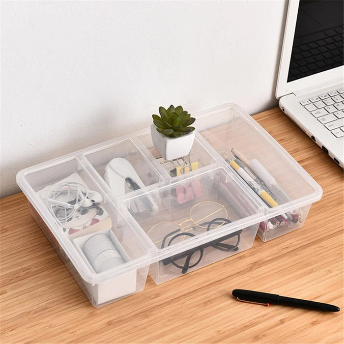 Food Storage Box Kitchen Refrigerator Transparent PP Sealed Organizer Container with Lid (BPA Free, No FDA Certificate) - Transparent - 4