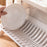 F922-1 Dish Drying Box Single Layer Bowl Chopstick Storage Rack PP+PET Household Drainer - White - 3