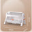 F922-1 Dish Drying Box Single Layer Bowl Chopstick Storage Rack PP+PET Household Drainer - White - 5