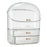 3026 Cosmetics PET Storage Box Dressing Table Dustproof Makeup Products Organizer - Transparent - 1