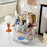 3026 Cosmetics PET Storage Box Dressing Table Dustproof Makeup Products Organizer - Transparent - 3