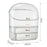 3026 Cosmetics PET Storage Box Dressing Table Dustproof Makeup Products Organizer - Transparent - 6