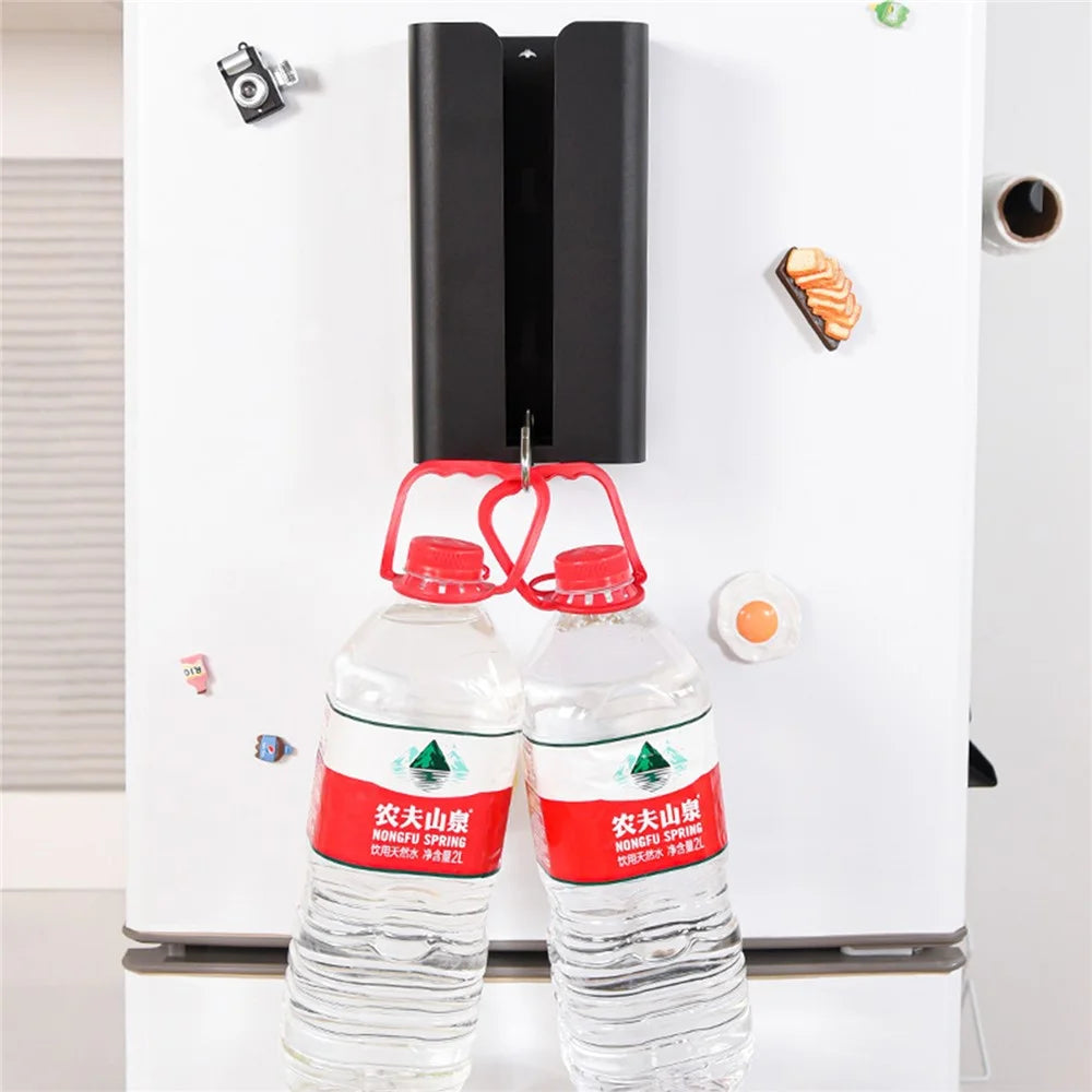 No Drilling Carbon Steel Storage Box Kitchen Tissue Paper Dispenser Holder - White / Bottom Opening - 4