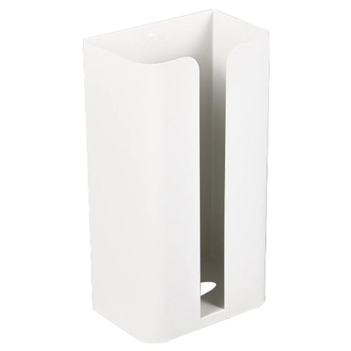 Kitchen Tissue Paper Dispenser Magnetic Carbon Steel Storage Box - White / Bottom Opening - 1