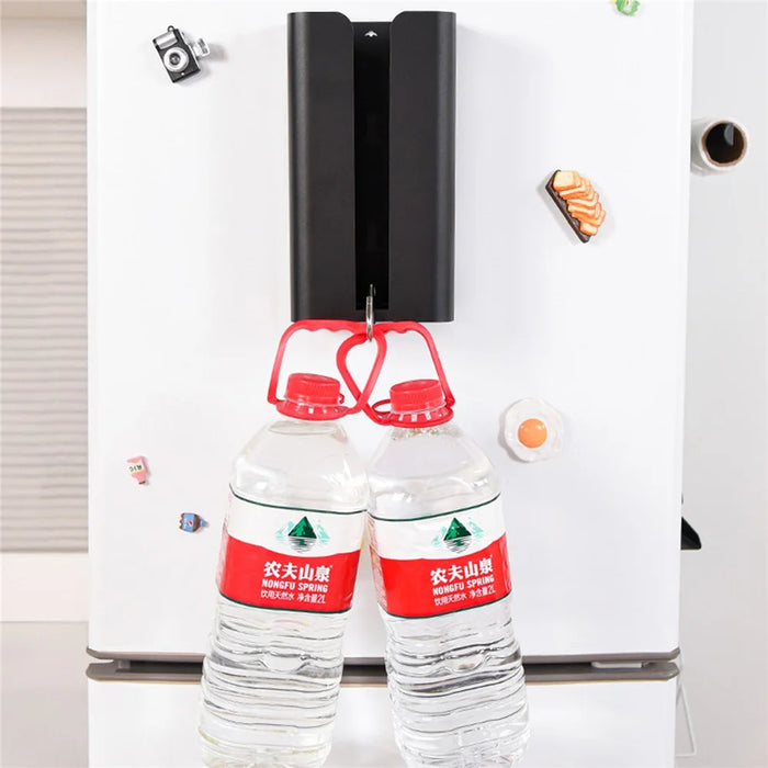 Kitchen Tissue Paper Dispenser Magnetic Carbon Steel Storage Box - White / Bottom Opening - 5