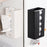 Kitchen Tissue Paper Dispenser Magnetic Carbon Steel Storage Box - White / Bottom Opening - 6
