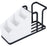 Disposable Cup Holder Carbon Steel Rack Desktop Shelf for Coffee Paper Cup - Black - 1