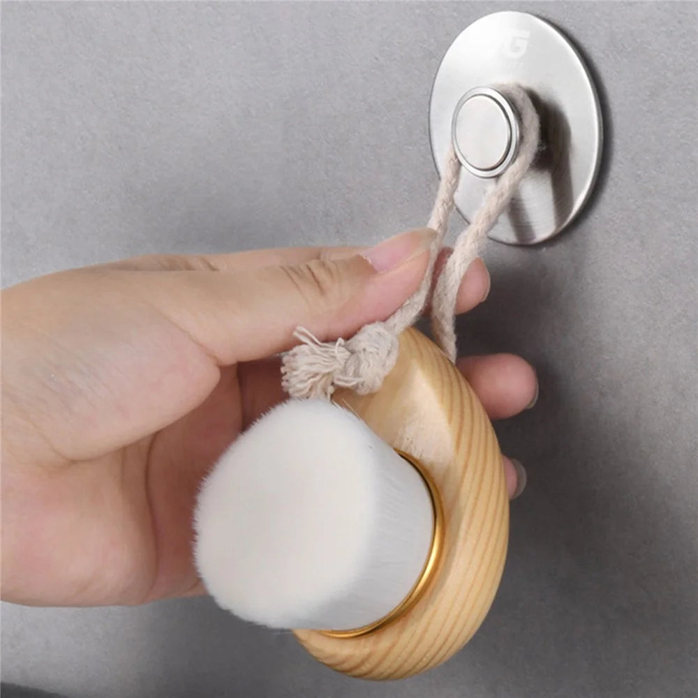Adhesive Wall-Mounted Soap Rack Stainless Steel Magnetic Bathroom Soap Holder - Adhesive Tape Type - 5