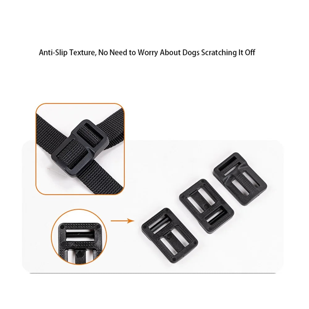 Dog Anti-bite Silicone Muzzle Pet Gift Mouth Cover Anti-barking Tool, Size S - Black - 6