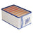 Large 7 Compartments Foldable PE+PP Wardrobe Clothes Organizer Moisture-proof Pants Storage Box - White - 1