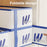 Large 7 Compartments Foldable PE+PP Wardrobe Clothes Organizer Moisture-proof Pants Storage Box - White - 4