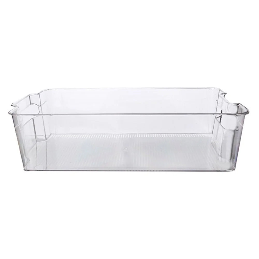 TY-0640 Kitchen Storage Box with Handle Clear Refrigerator Food Organizer, Size L (BPA Free, No FDA) - 1
