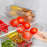TY-0640 Kitchen Storage Box with Handle Clear Refrigerator Food Organizer, Size L (BPA Free, No FDA) - 6