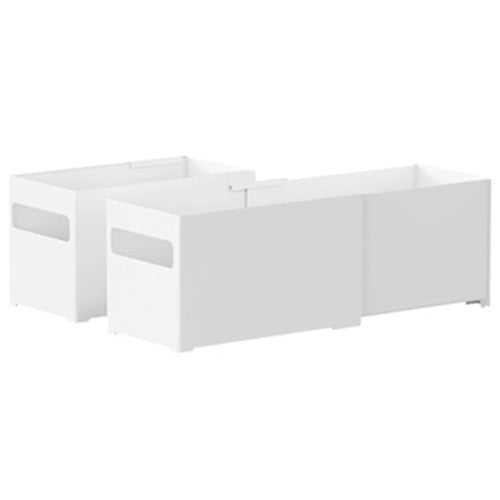 TY-32014 Handle Drip Design PS Retractable Organizer Bin Kitchen Storage Box for Closet - 1