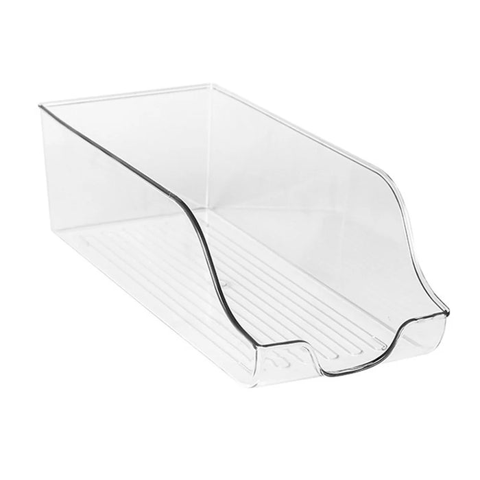 TY-9046 Refrigerator Beverage Can Storage Box Transparent PET Container (BPA Free, No FDA) - 1